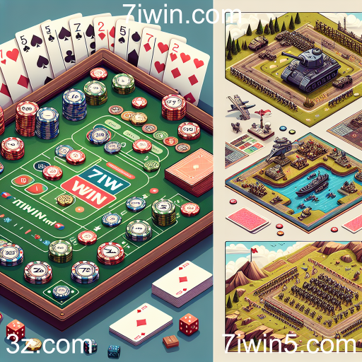Jogos de Estratégia: Desafios e Diversão em 7iwin.com